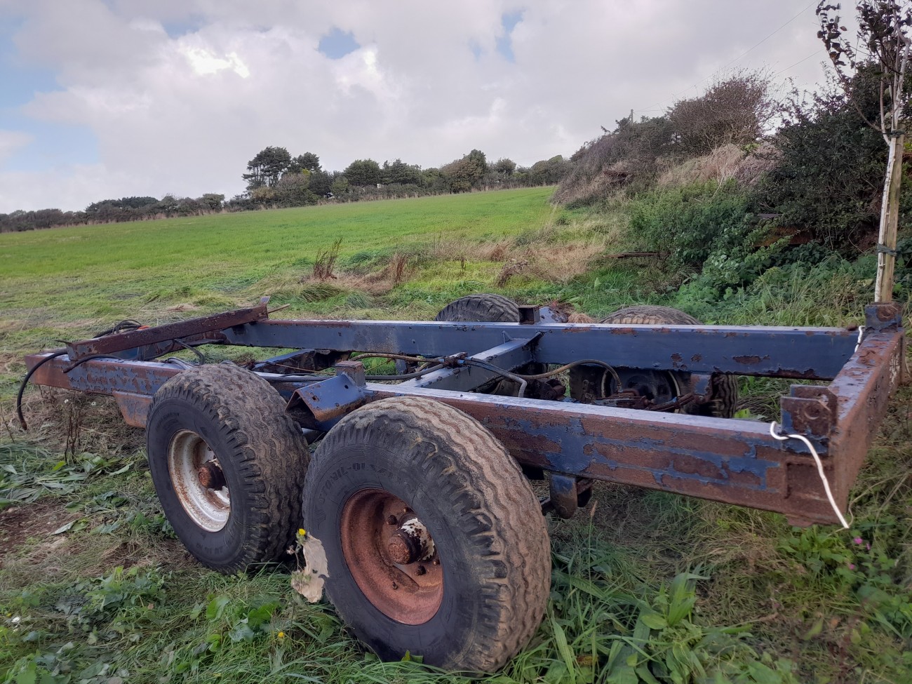 Twin Axle Trailer Chassis, Only £750.00